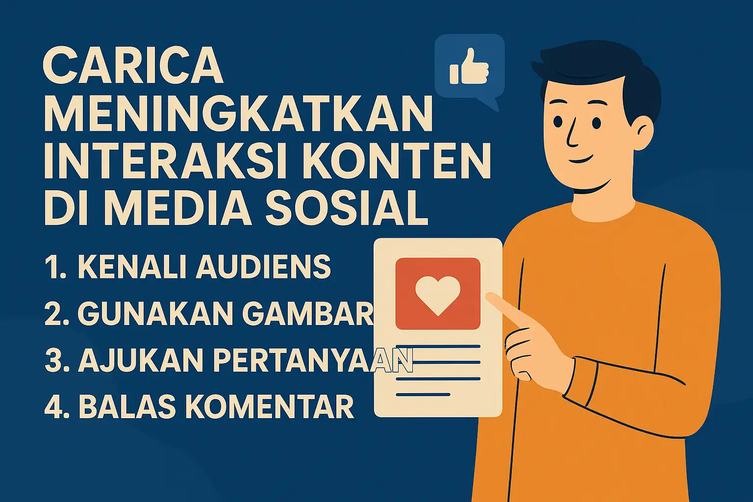 Interaksi Konten