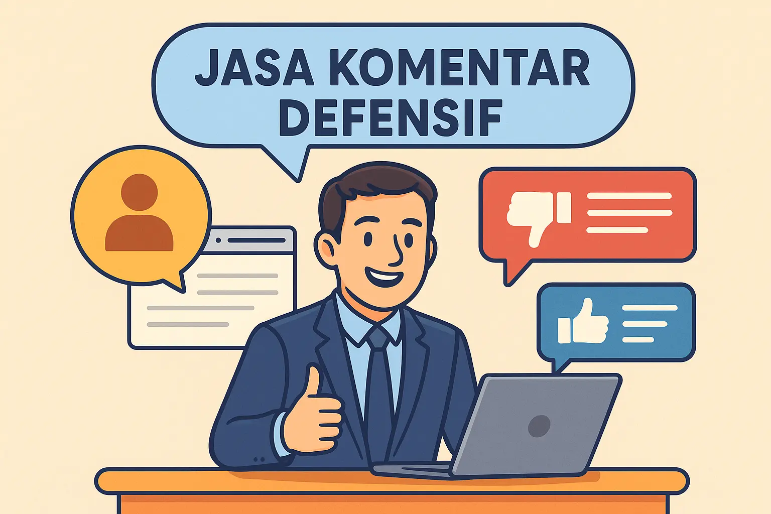 Jasa Komentar Defensif